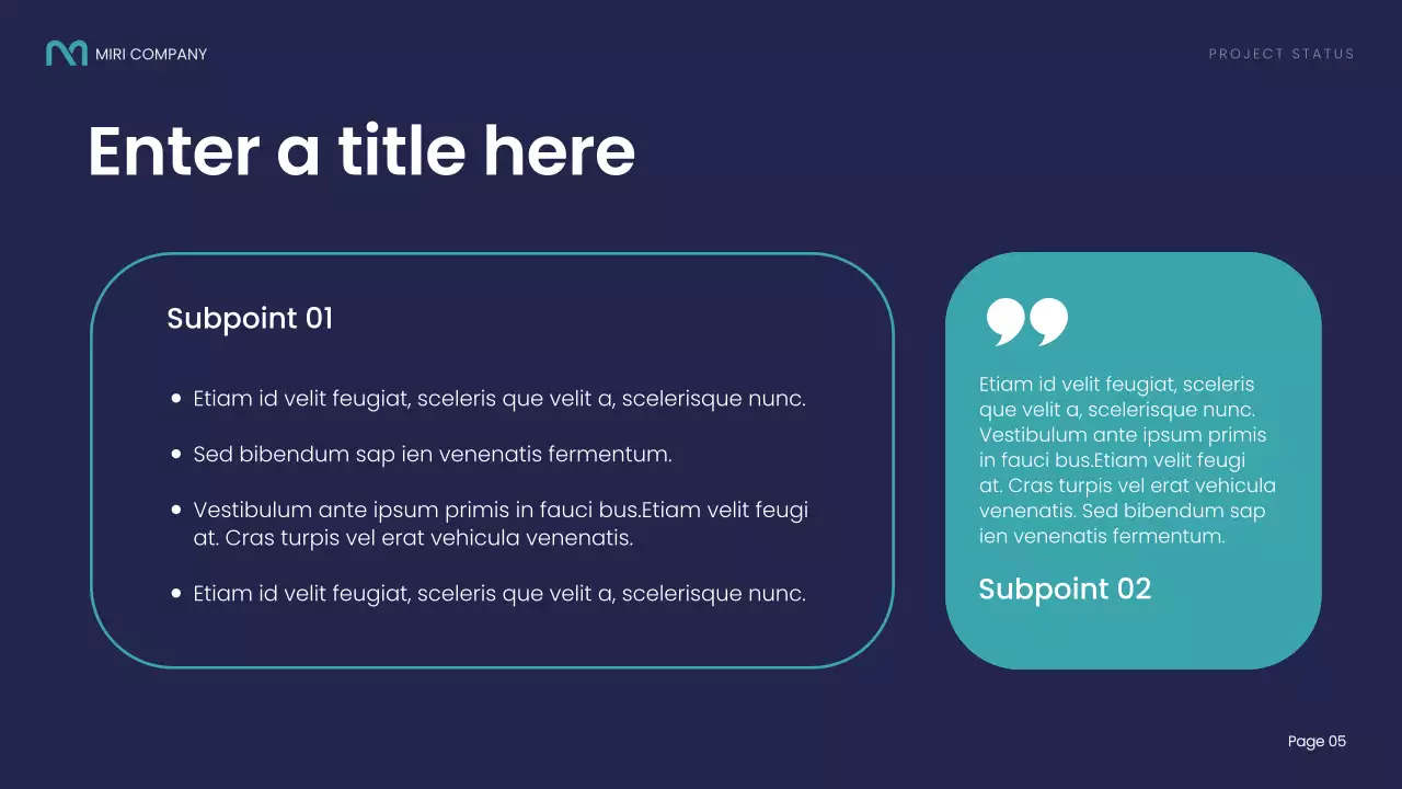 navy modern business report