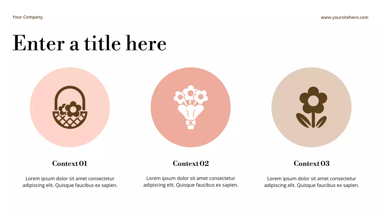 Elegant beige style philosophy announcement