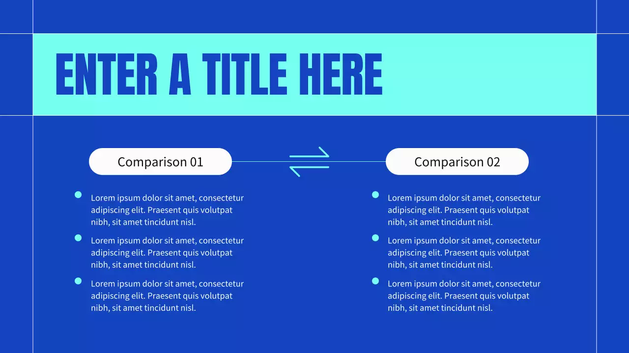 blue modern business profile