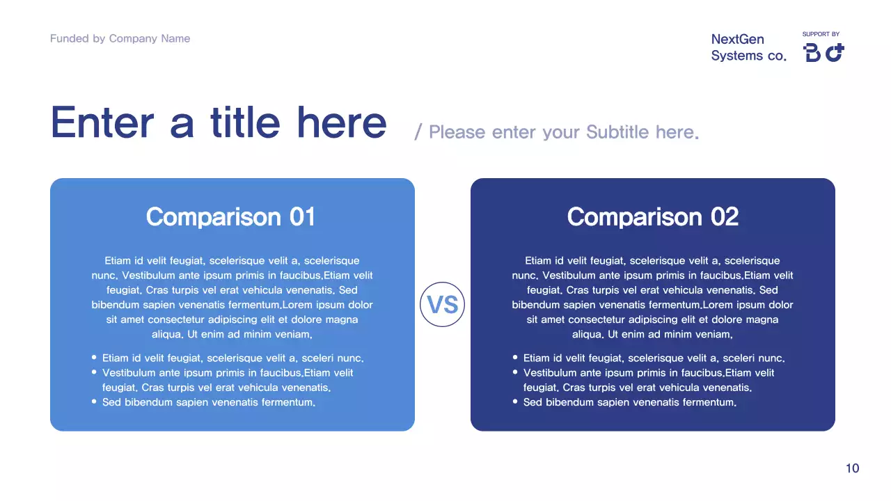 blue modern conference announcement