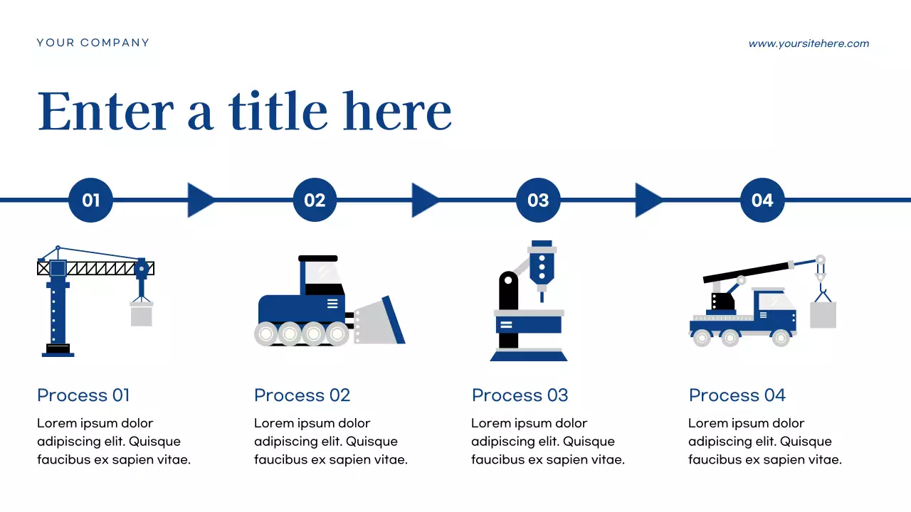 blue modern business document