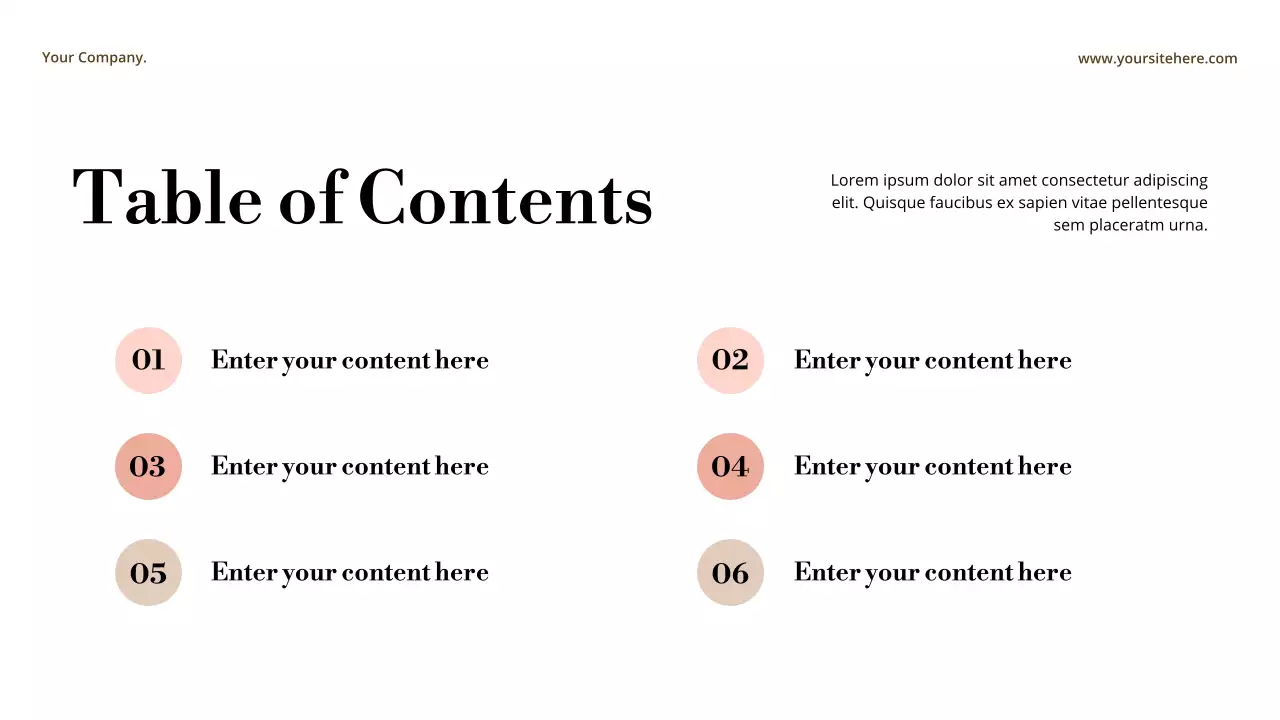 Elegant beige style philosophy announcement