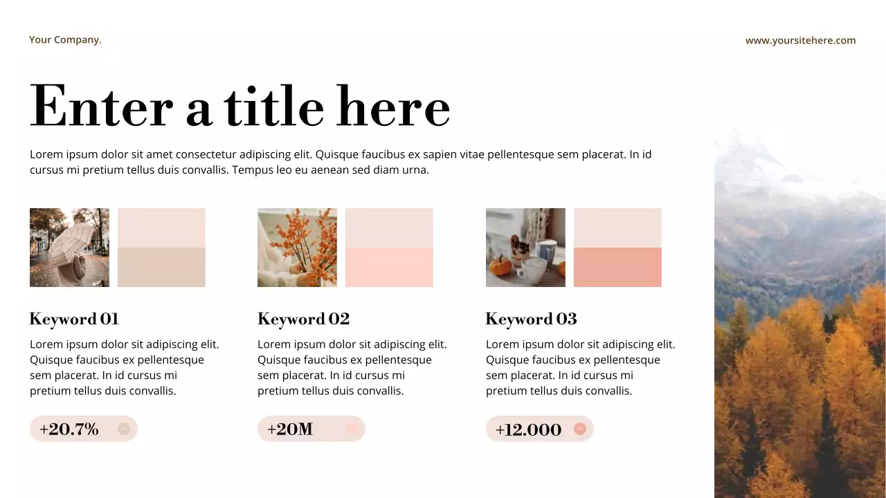 Elegant beige style philosophy announcement