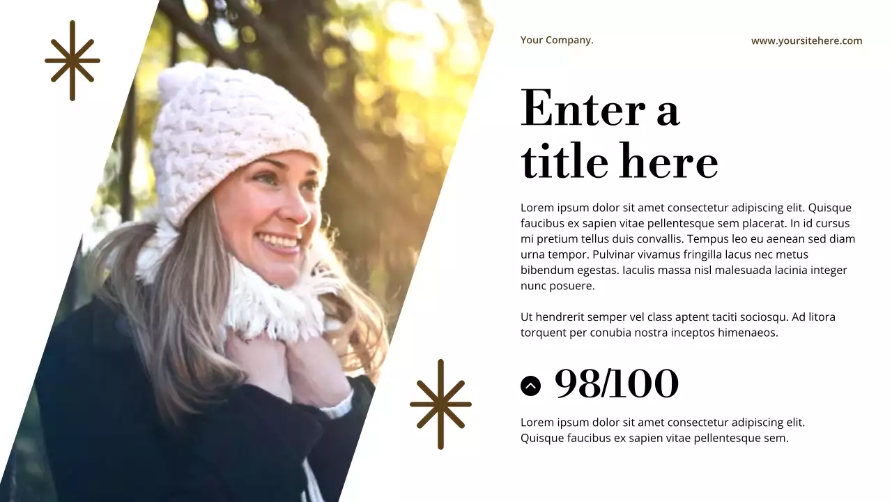 Elegant beige style philosophy announcement