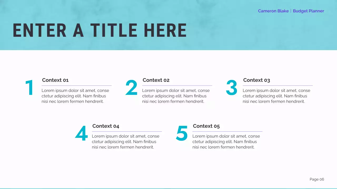 mint modern finance planner