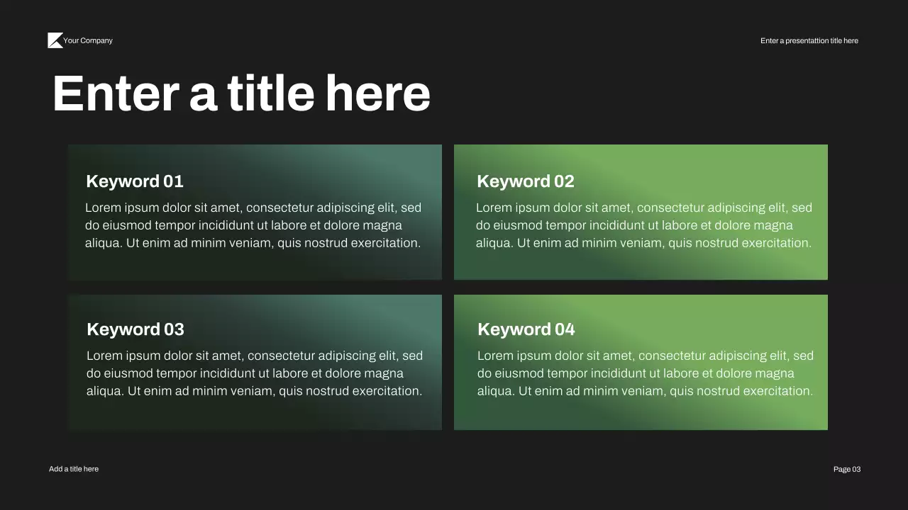 Green Modern Cyber Security Pitch Presentation