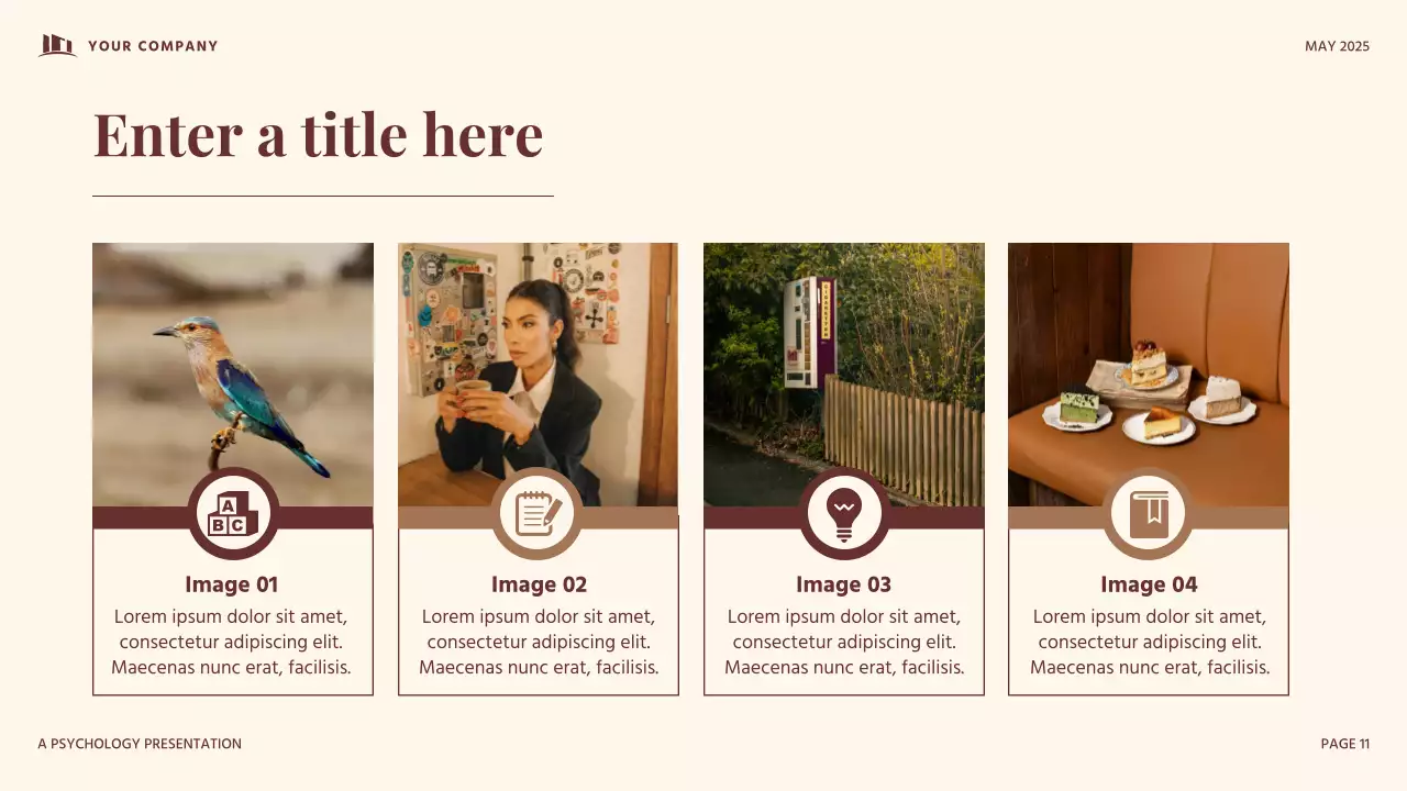 Beige Vintage Psychology Presentation