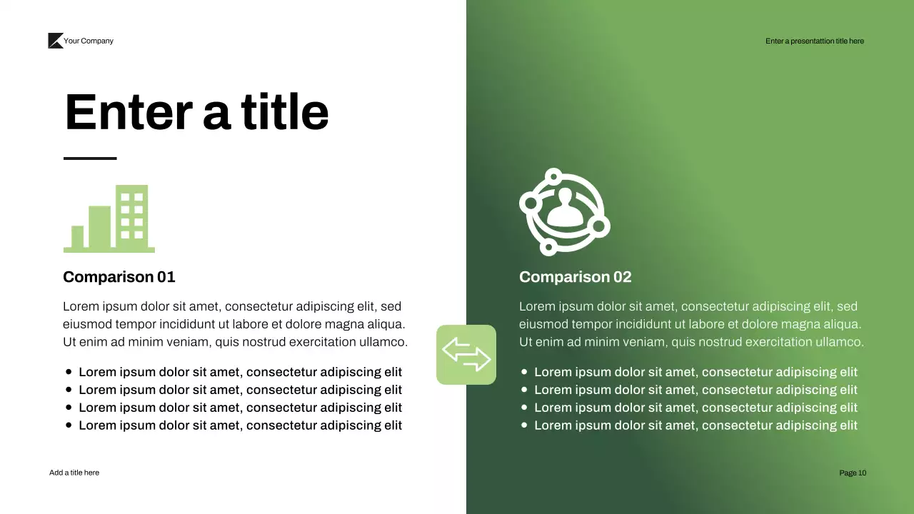 Green Modern Cyber Security Pitch Presentation