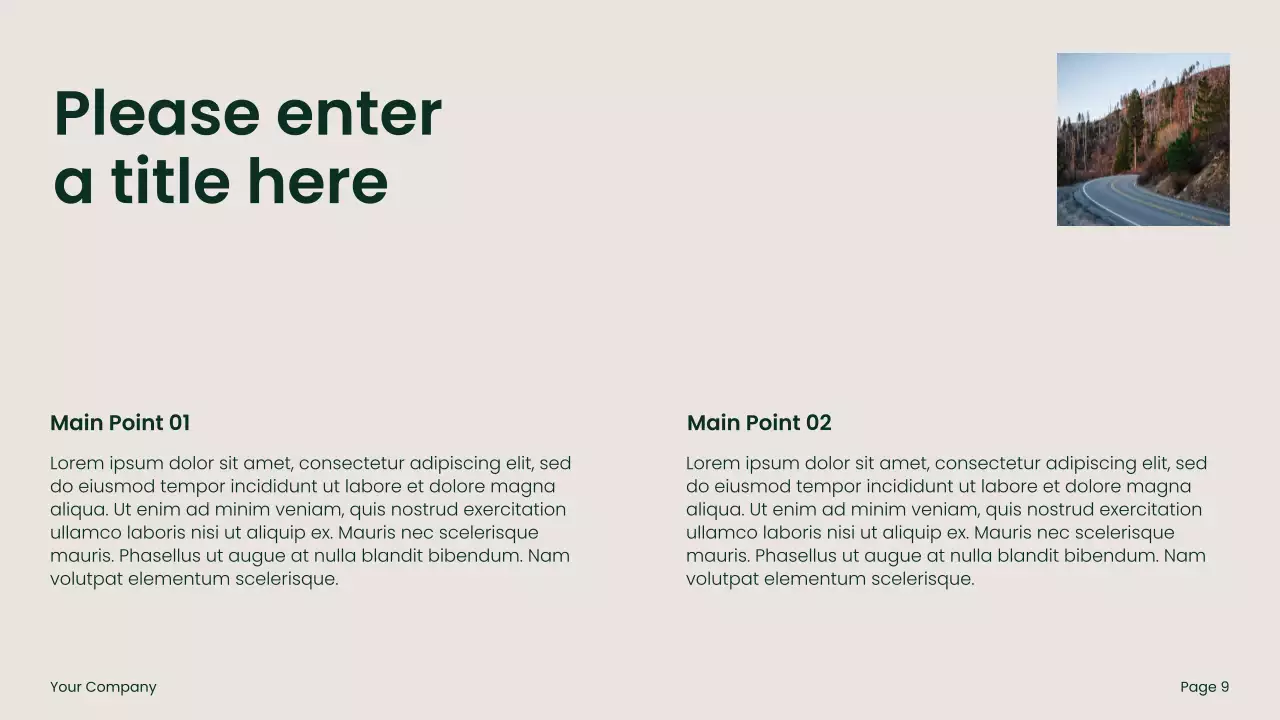 Green Modern Environmental Presentation