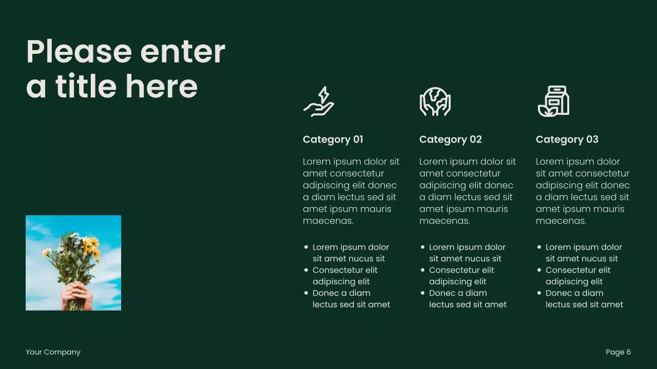 Green Modern Environmental Presentation