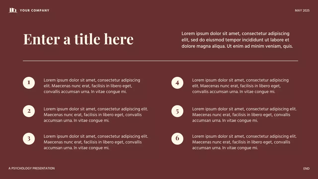 Beige Vintage Psychology Presentation