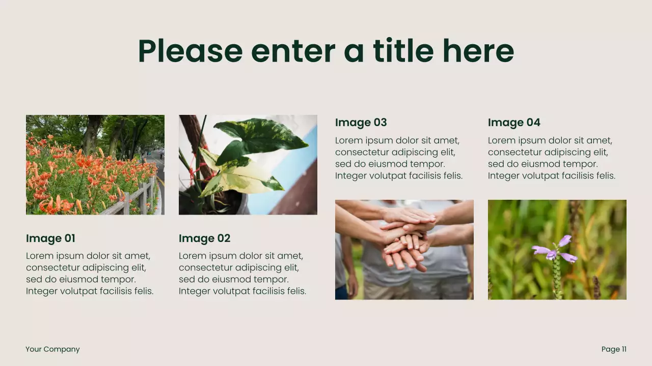 Green Modern Environmental Presentation