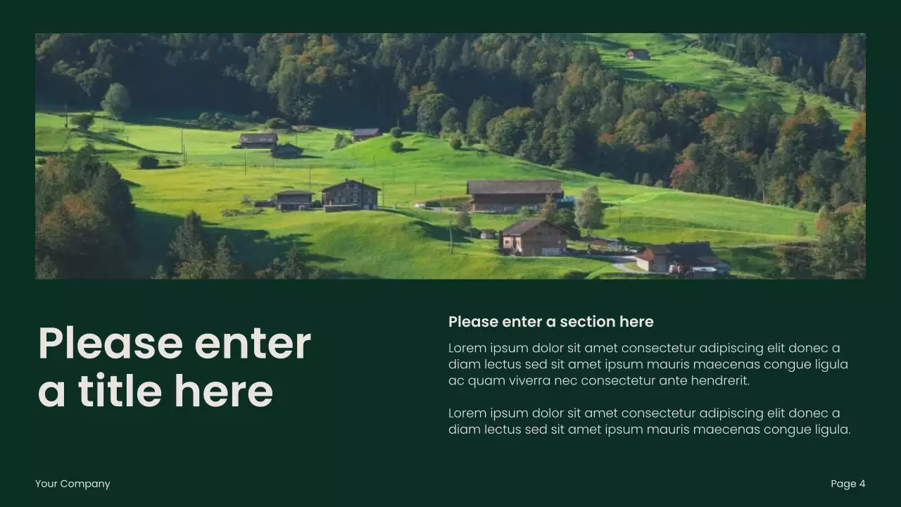 Green Modern Environmental Presentation