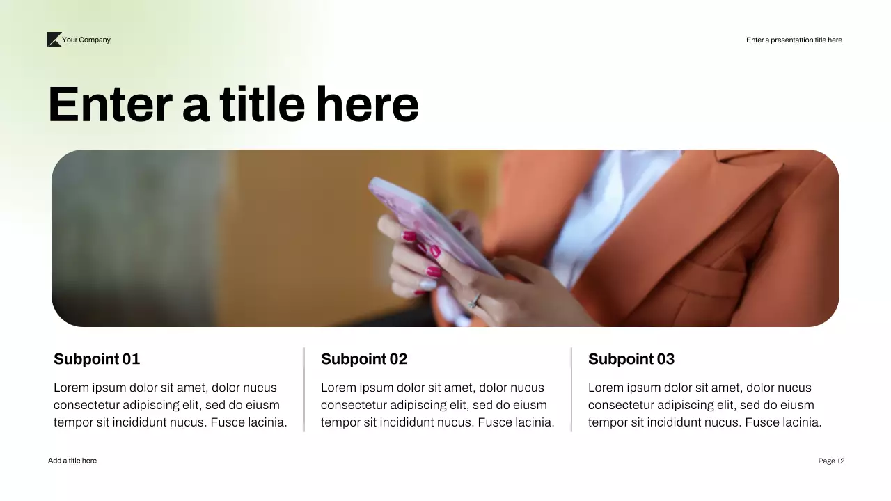 Green Modern Cyber Security Pitch Presentation