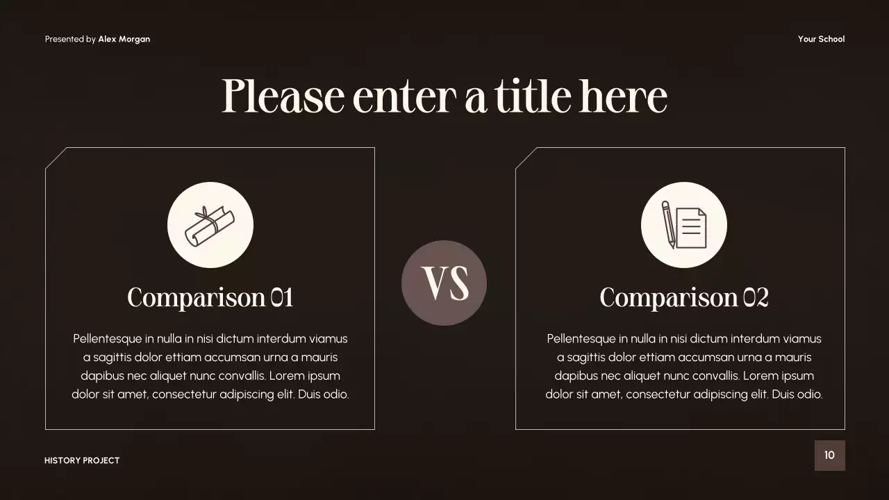 Beige Vintage Literature Presentation