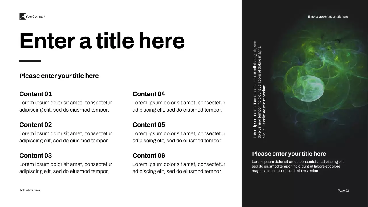 Green Modern Cyber Security Pitch Presentation