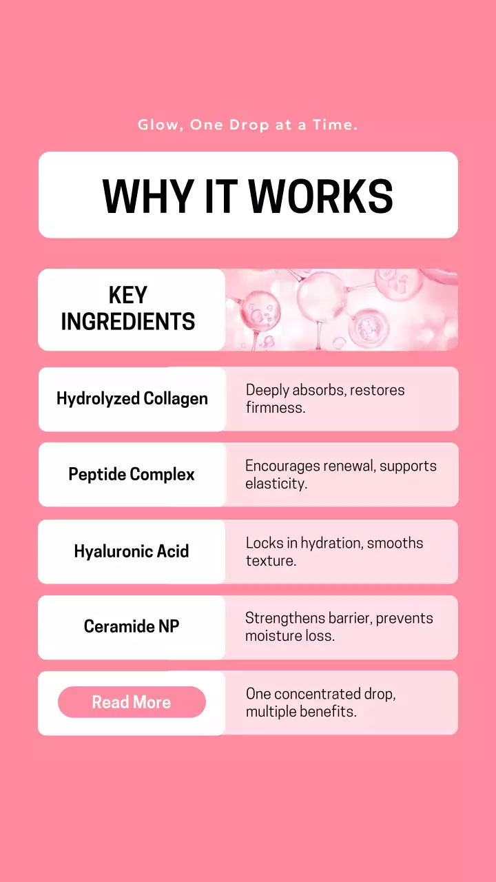 Pink Modern Skincare Guide Instagram Post