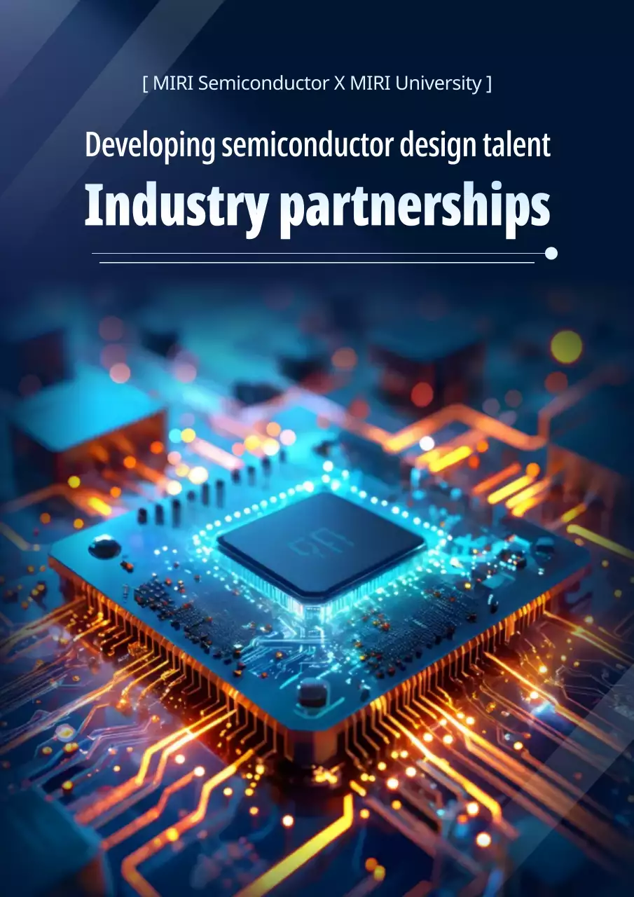 blue modern semiconductor announcement