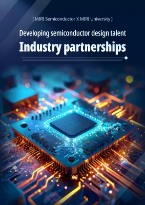 blue modern semiconductor announcement