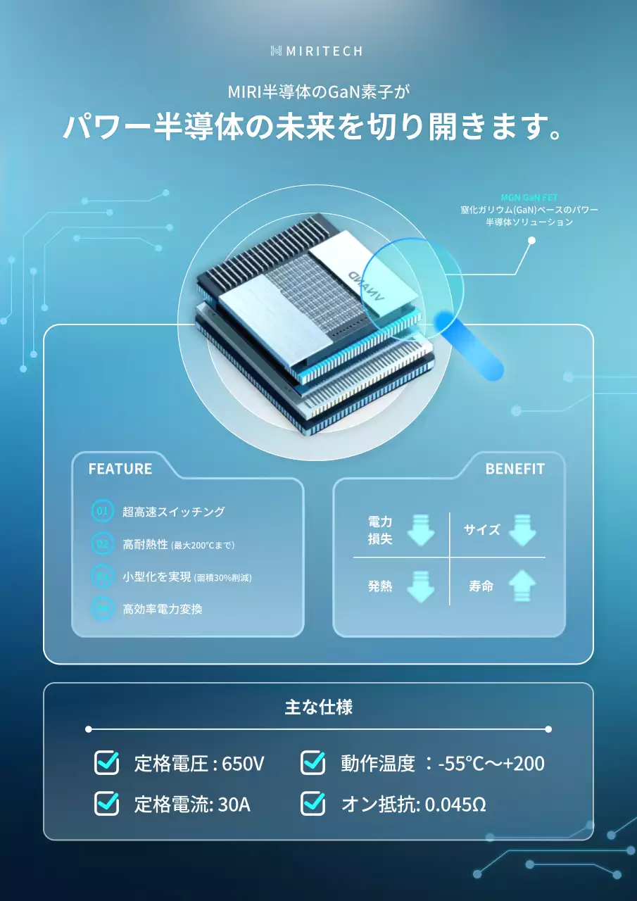 青 モダン 半導体 カタログ