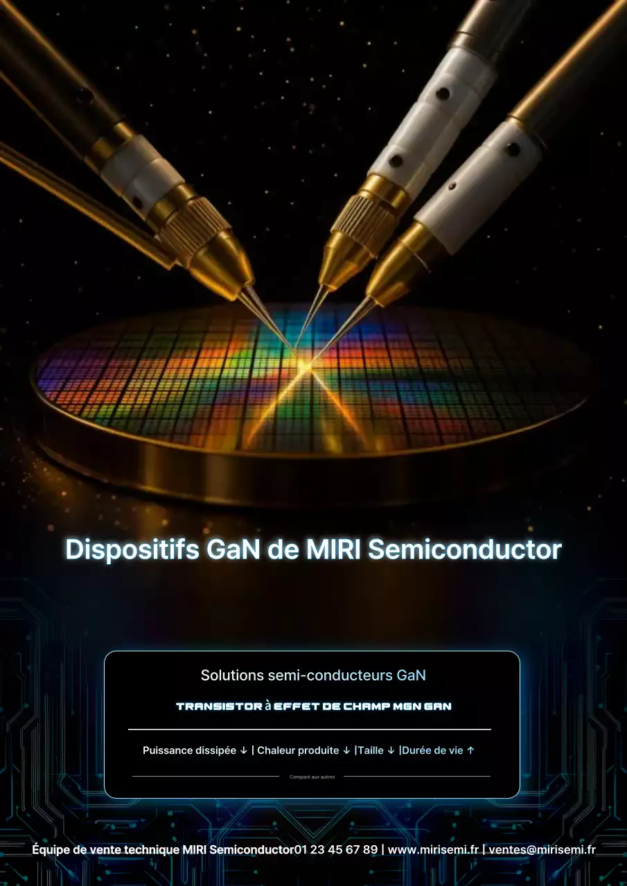 Publicité technologique moderne noire