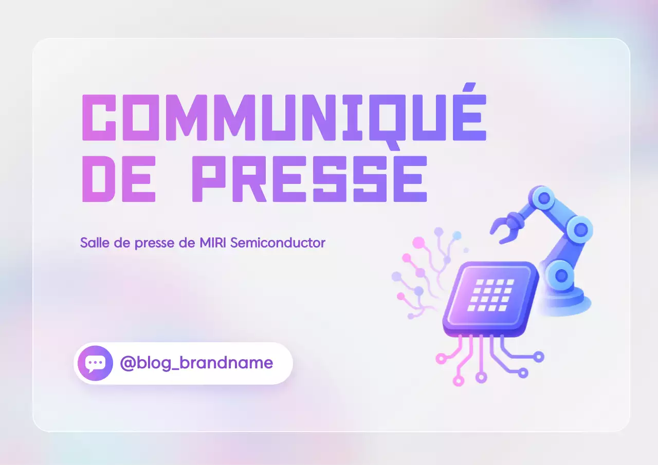 Promotion des semi-conducteurs modernes de Yeon Bora