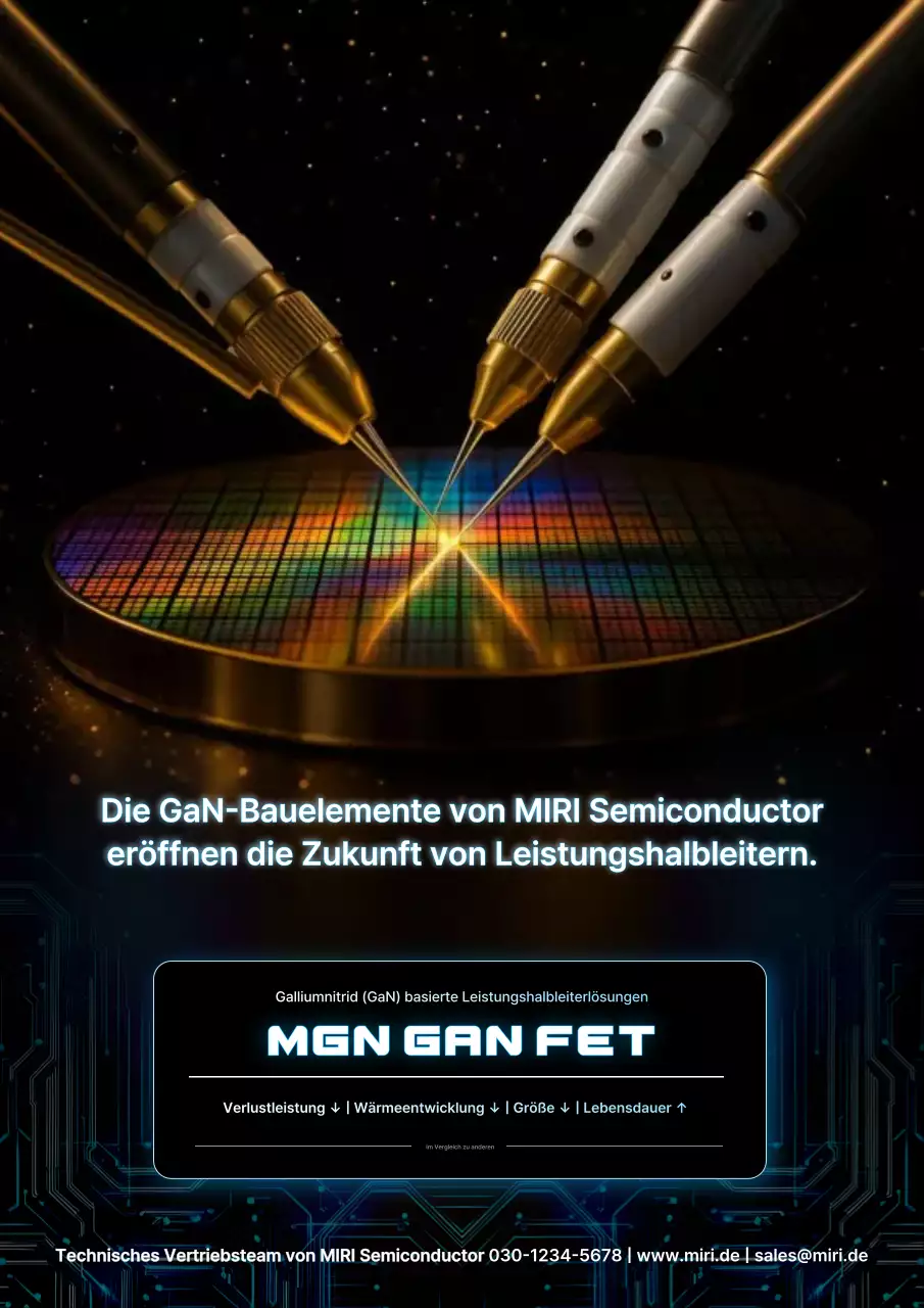 Schwarze moderne Tech-Anzeige