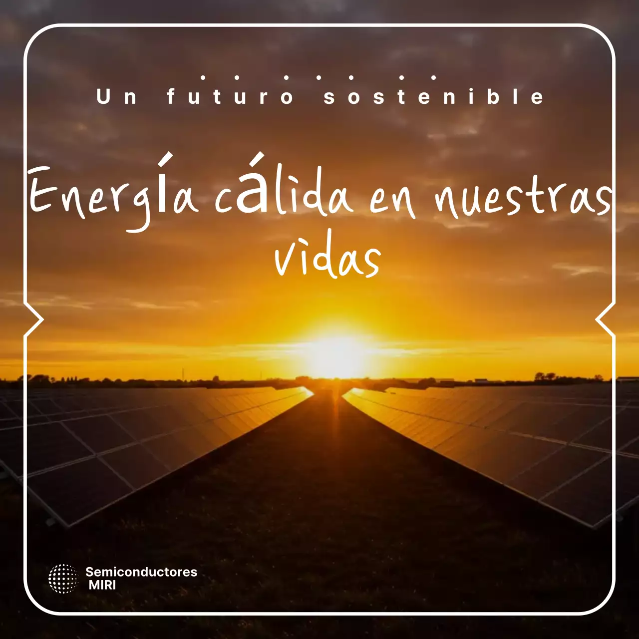 Anuncio de Orange Modern Energy