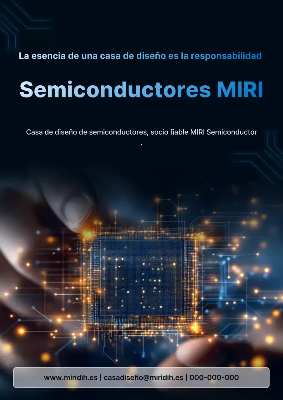Anuncio de Blue Modern Semiconductor