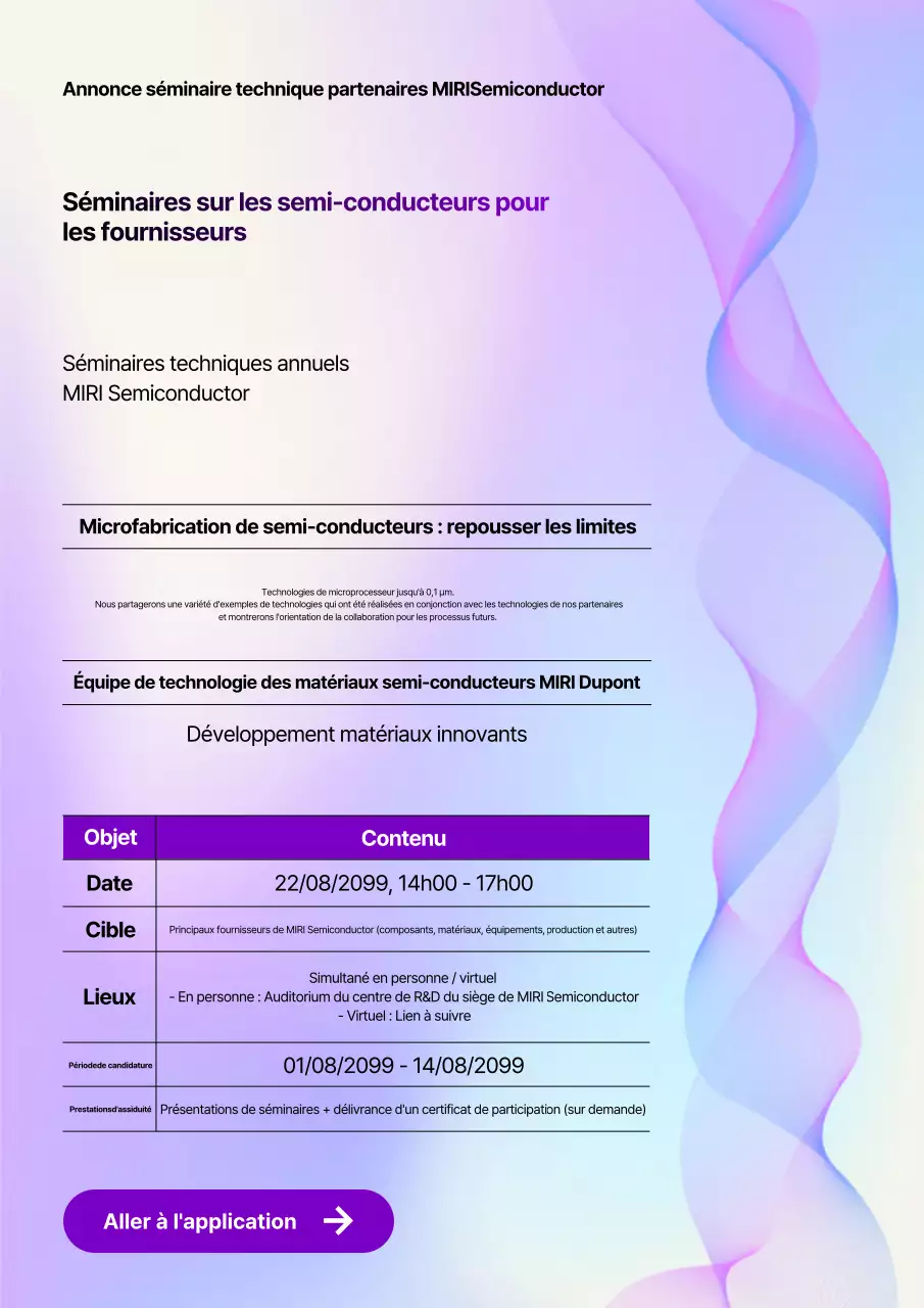 Guide du séminaire sur les technologies modernes de Yeonbora