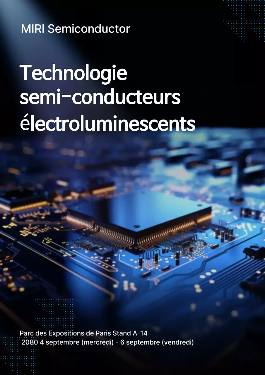 Exposition Blue Modern Technology