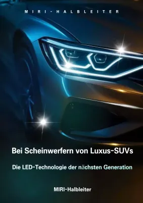 Blaue stilvolle Autowerbung