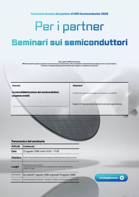 Guida al seminario Blue Modern