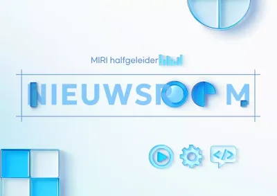 Hemelsblauw Modern Nieuws Promotie