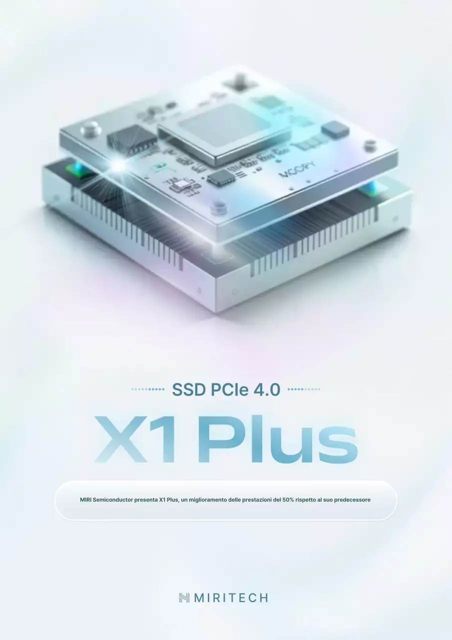 Promozione di nuovi eleganti prodotti a semiconduttore in azzurro cielo