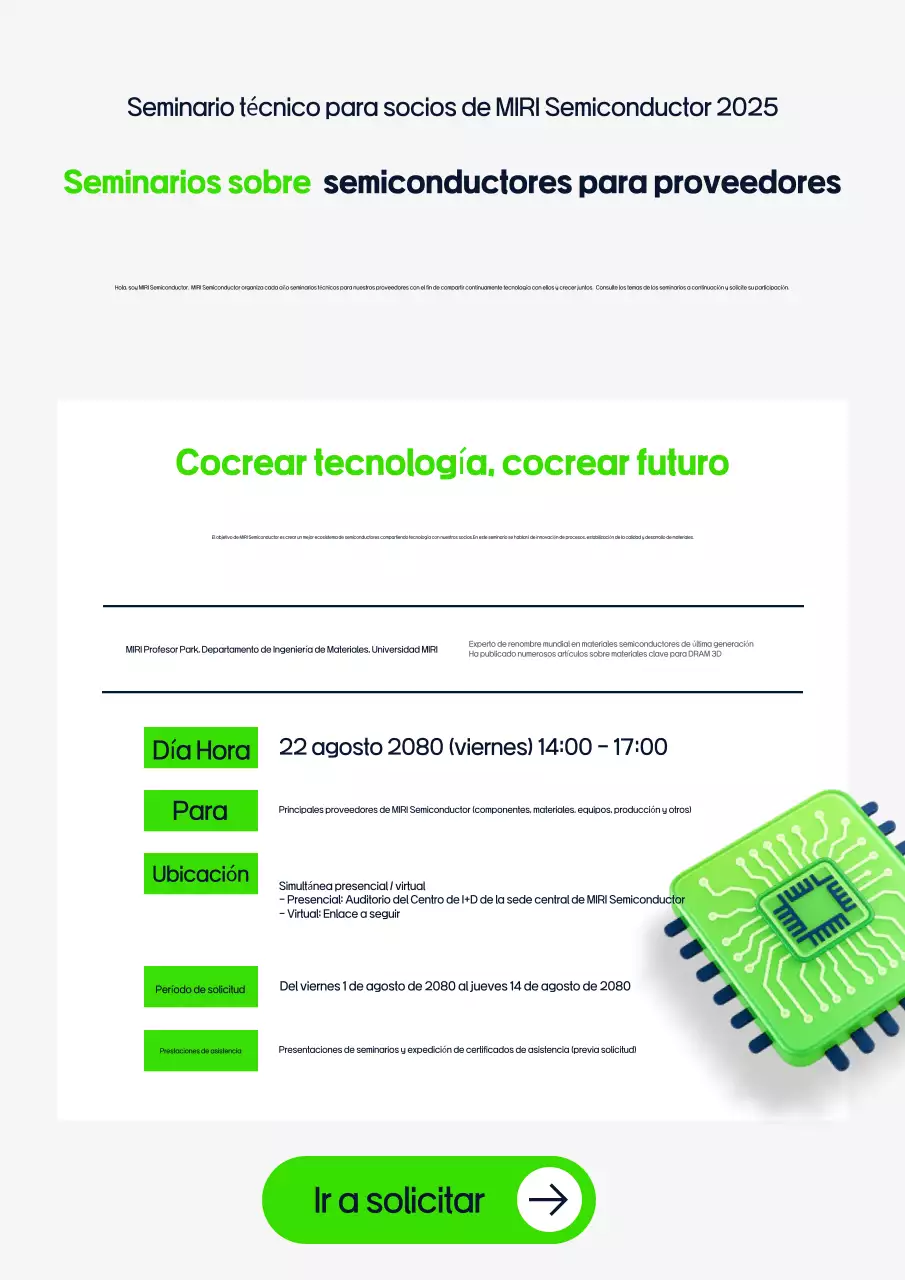 Guía del seminario Green Modern