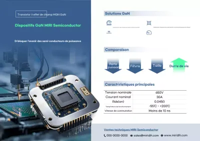 Promotion des produits Blue Modern Semiconductor