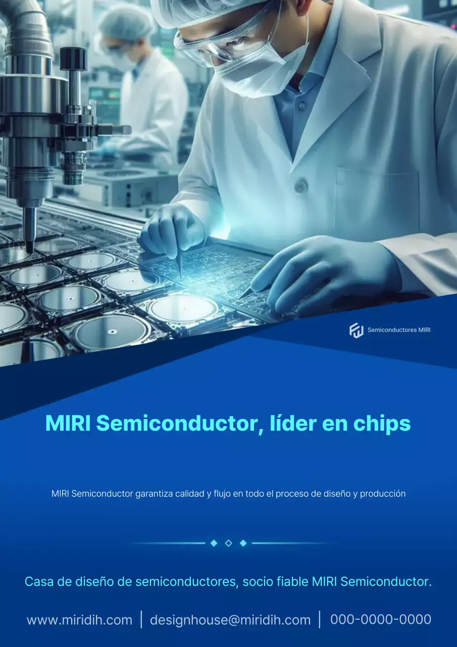 Anuncio de Blue Modern Semiconductor