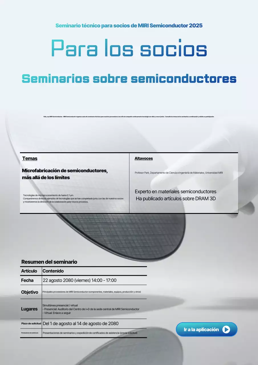 Guía del seminario Blue Modern