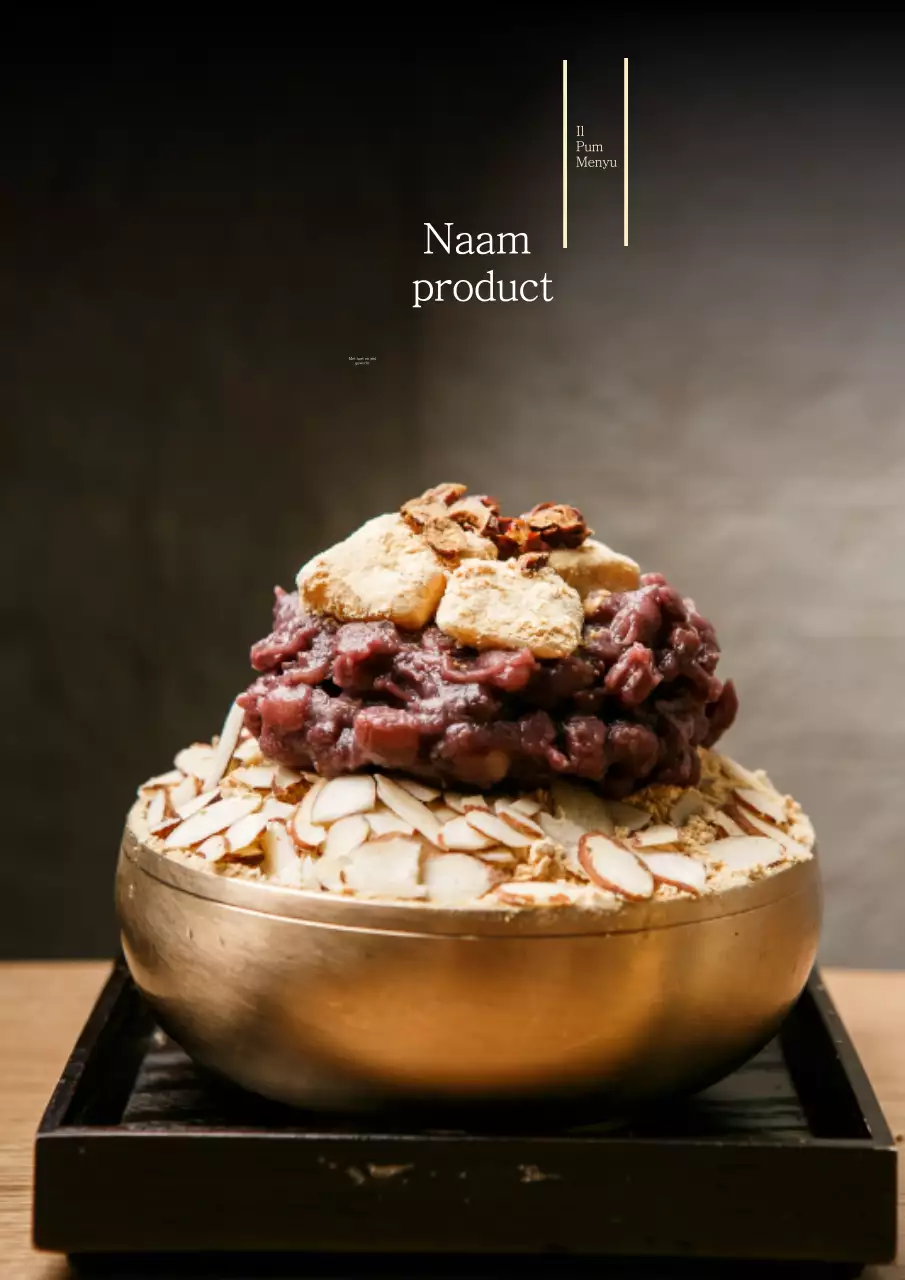 donkergekleurde promotiematerialen voor voedsel