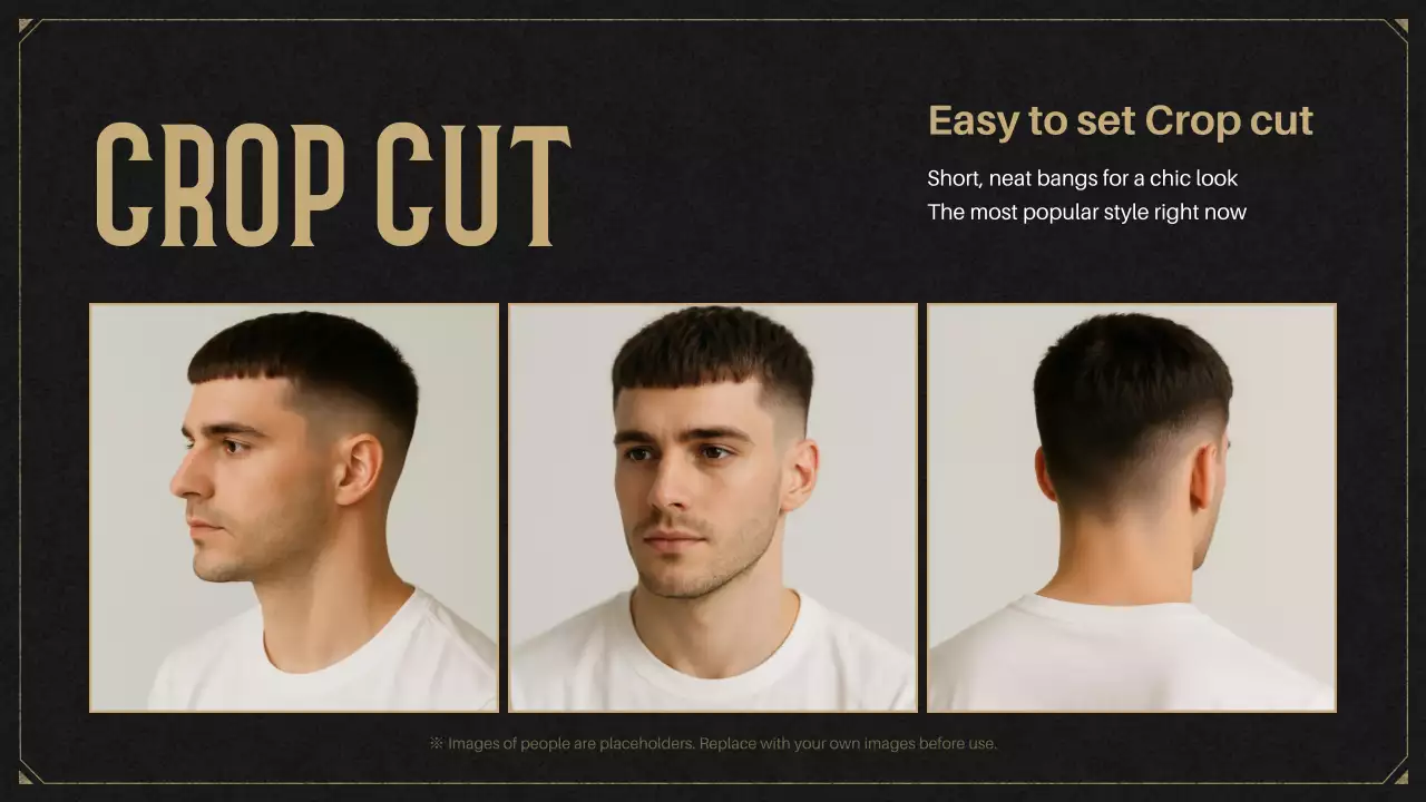 promosi tukang cukur vintage hitam