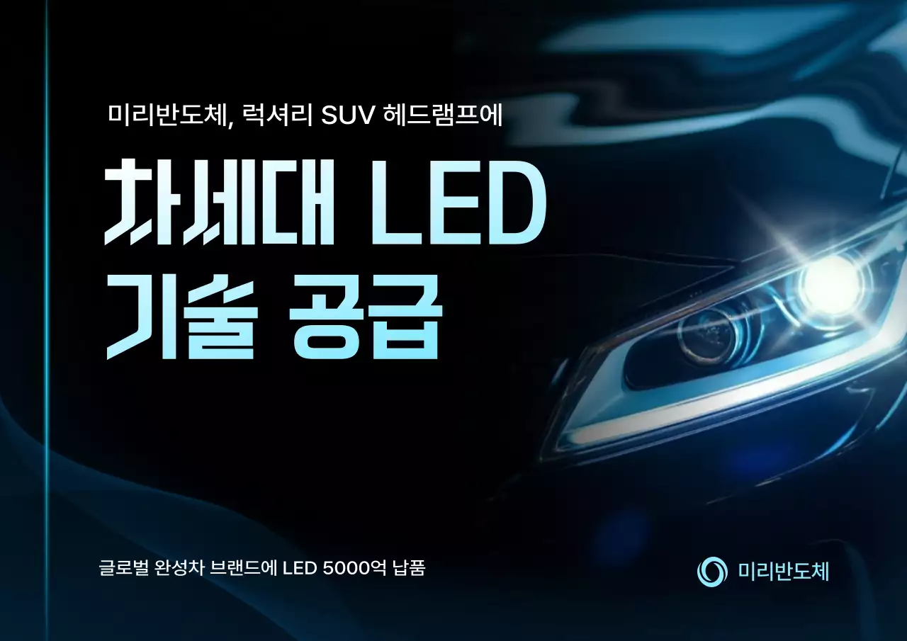 하늘색 모던 기술 광고