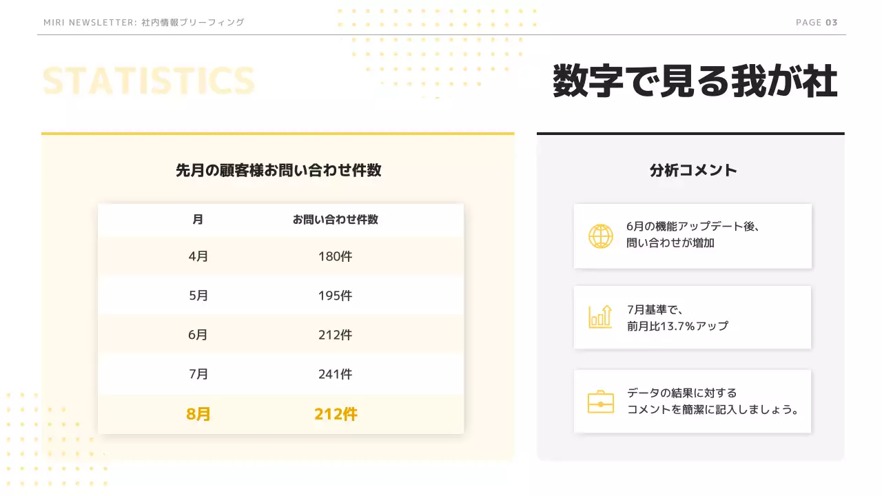 白黒 モダン ニュース 社内報