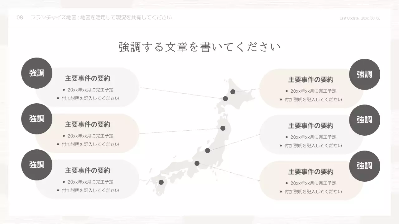 ベージュ シンプル プレゼンテーション ドキュメント