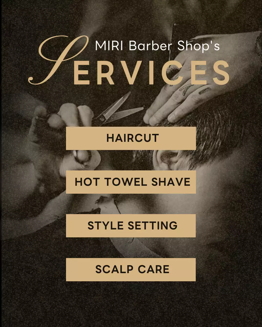 ベージュ モダン 美容 プラン