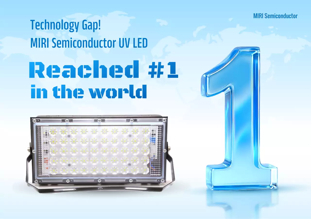 blue modern semiconductor promotion