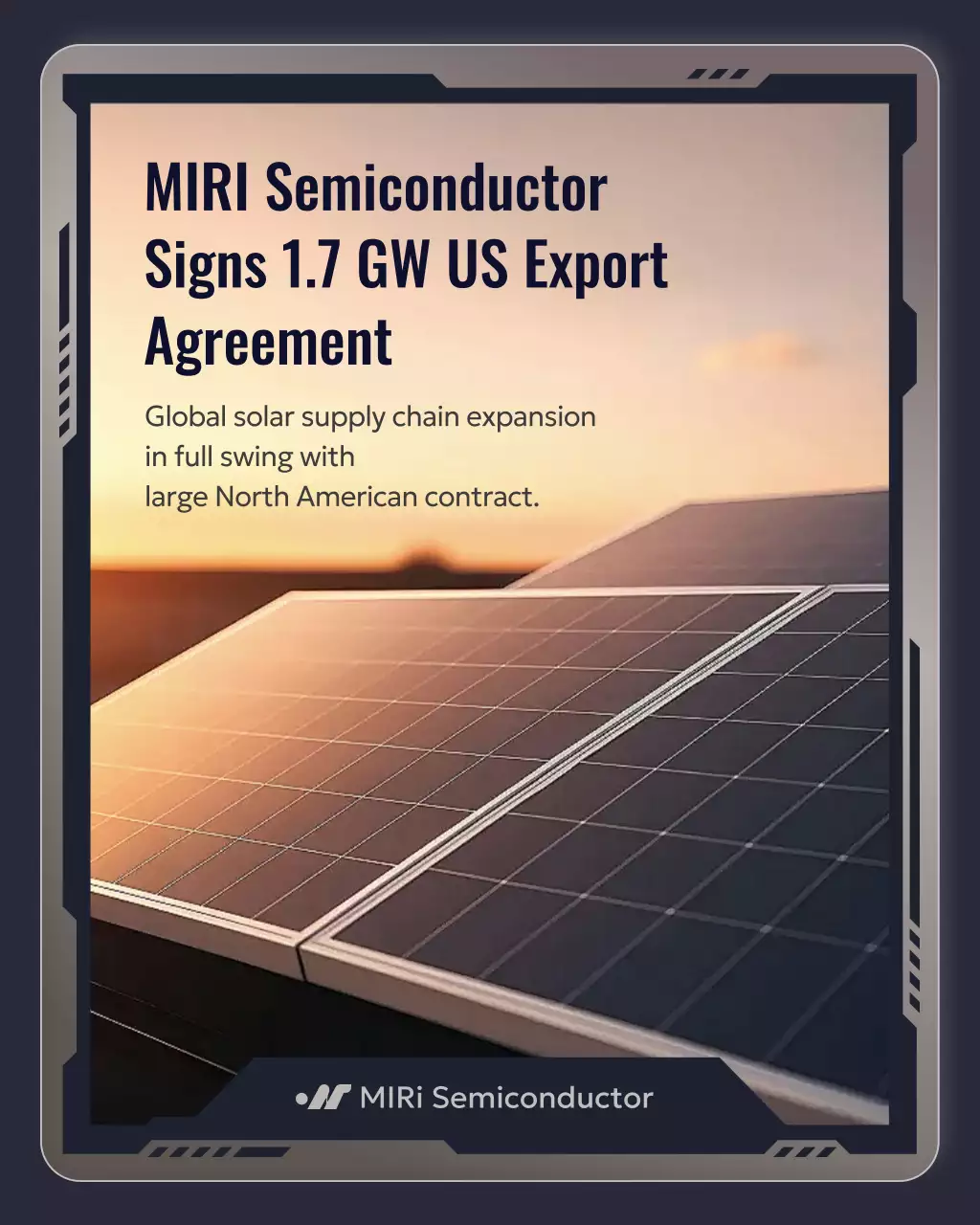 navy modern solar announcement