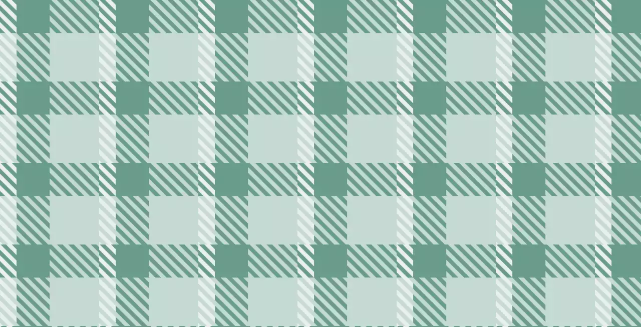 민트 심플 패턴 포토프레임