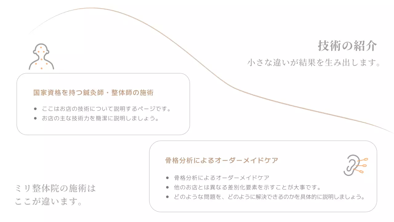 ベージュアイデンティティ紹介の詳細ページ