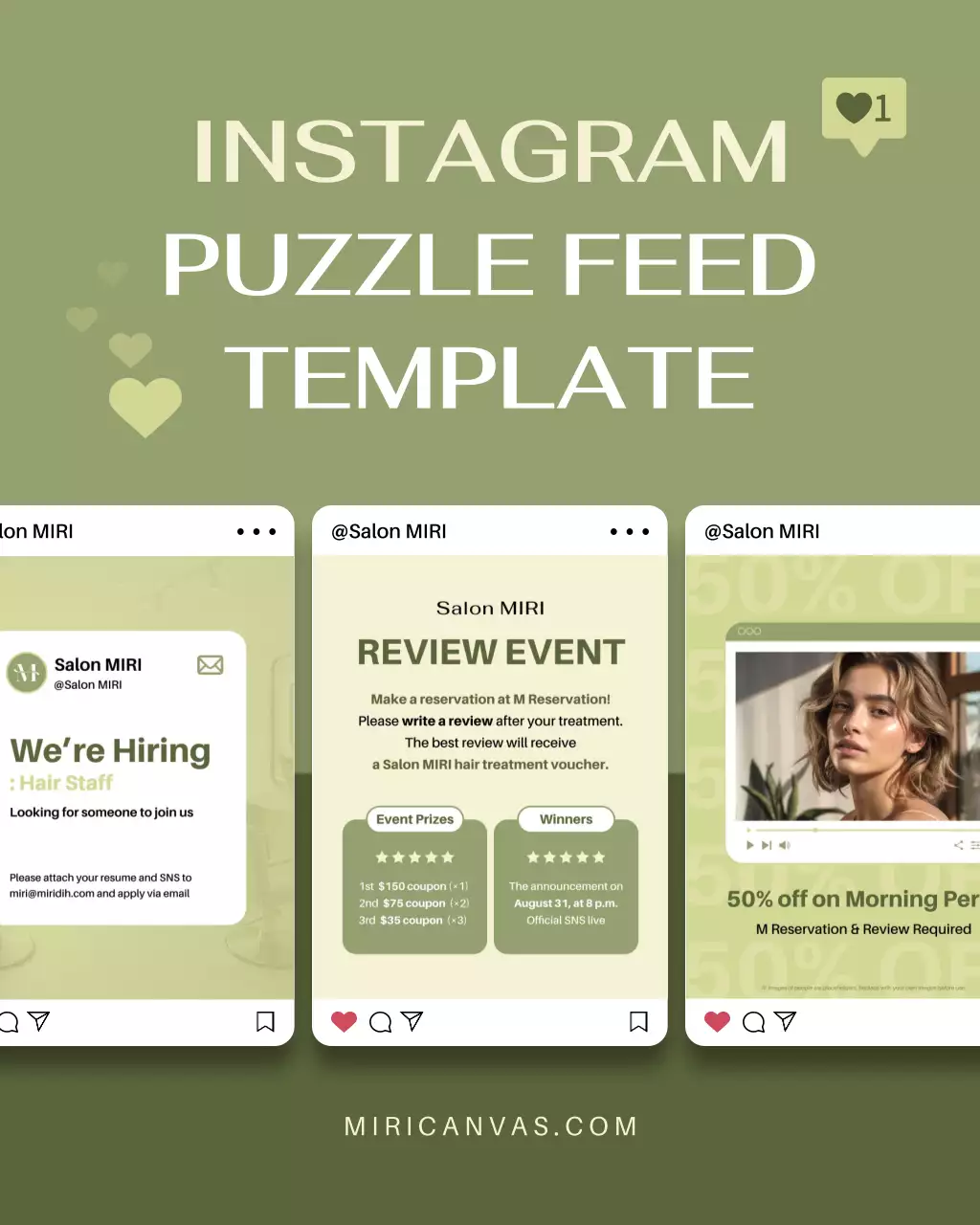 templat media sosial modern yang bijak